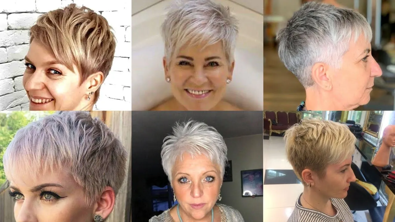 10 Life-Affirming Pixie Haircuts for Older Women Over 50 and 60