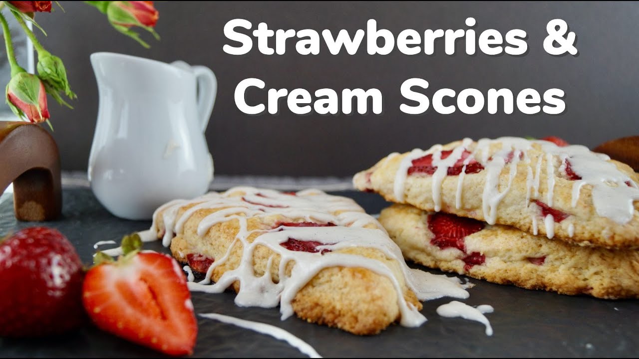 Strawberry Cream Scones Recipe